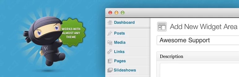 zonas de widget plugin