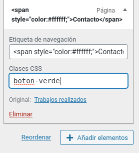 boton verde