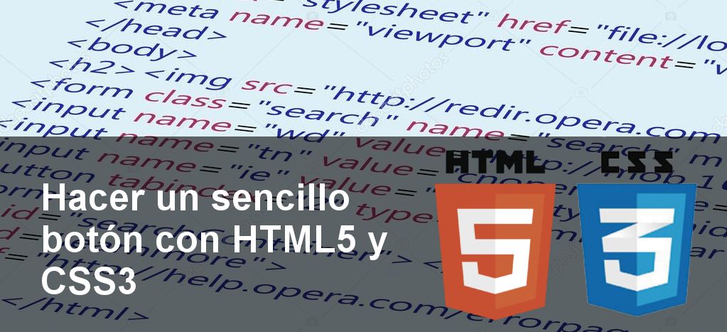 hacer un botón con CSS3 y HTML5