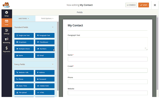 mejoresPluginsdeformulariosdecontactoenWordPress