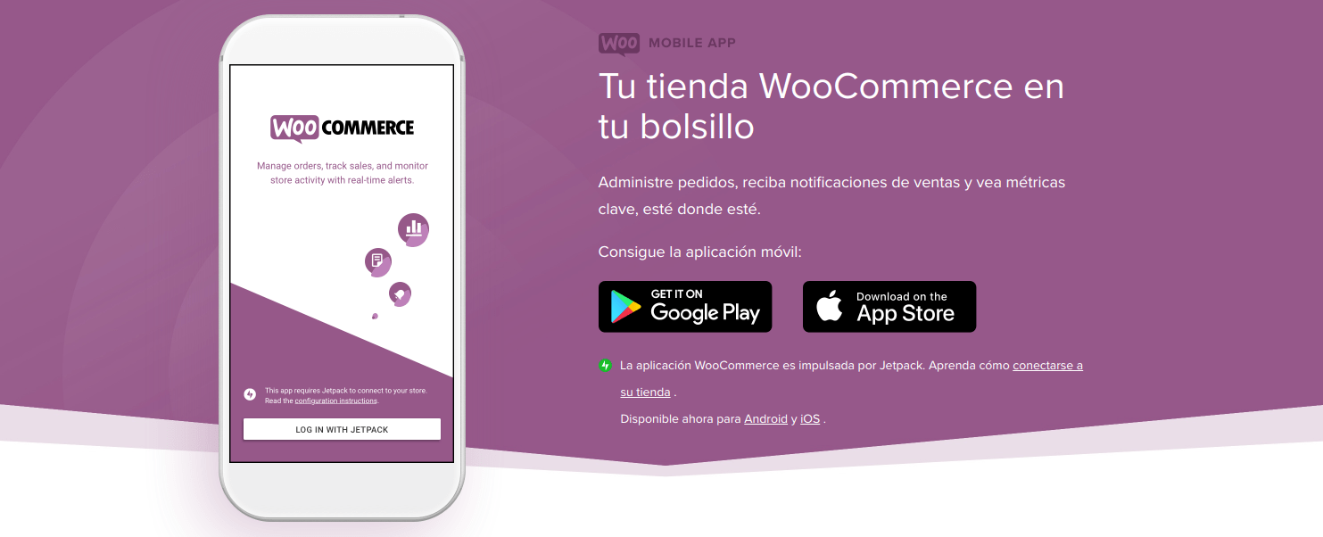 Woocommerce en el movil