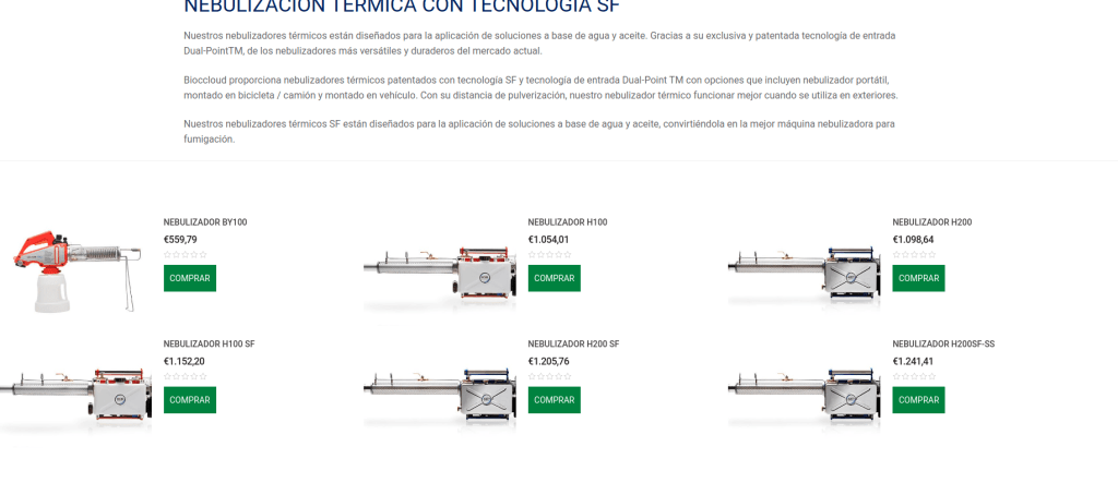 Diseño tienda online en Pamplona - Navarra 2 Bioccloud