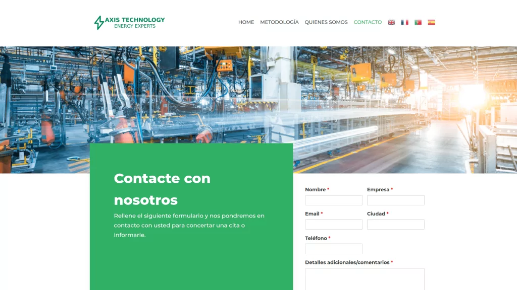 Diseño web corporativa en Madrid 3
