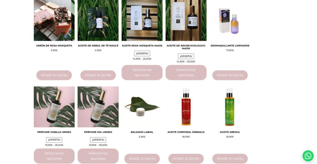 Tienda online en Toledo Productos
