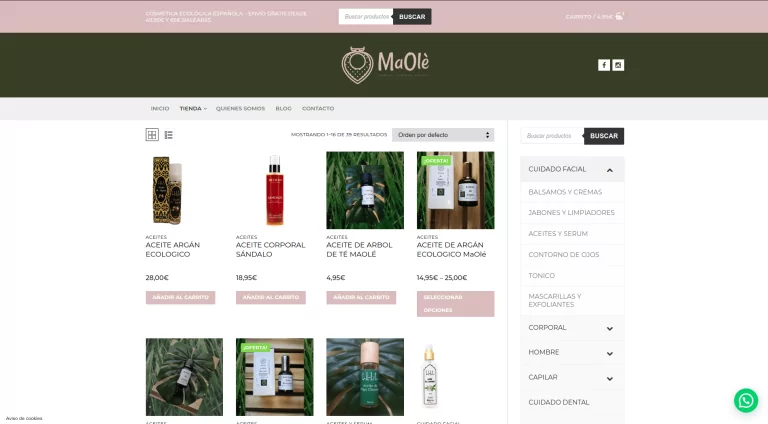 Diseño de tiendas online Majadahonda