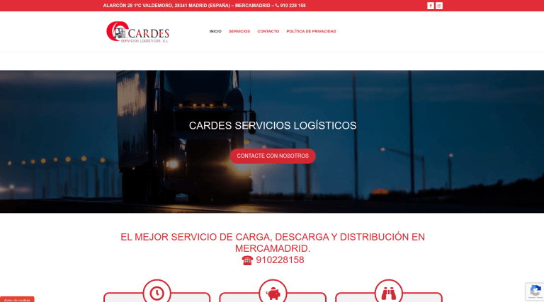 DiseñowebenBarajasMadrid cardes.es
