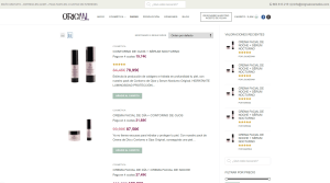 Diseñotiendaecommercedecosmética OrigivalCosmetics