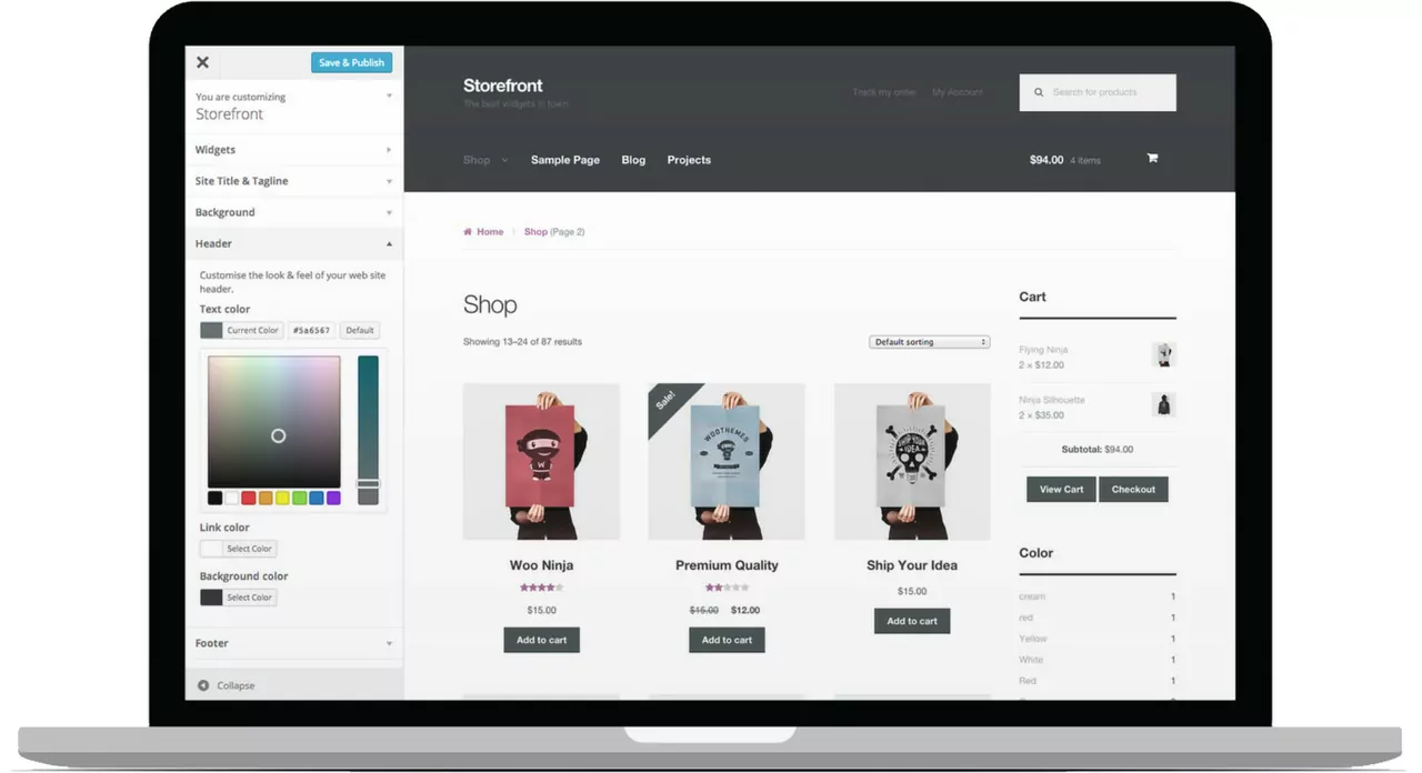 Tienda online con WooCommerce