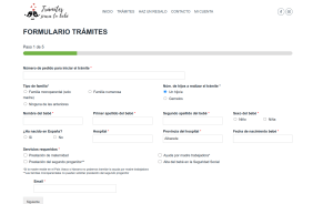 Trámites de nacimiento 3
