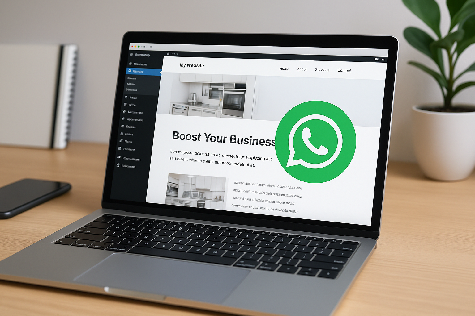 Añadir botón de WhatsApp en WordPress