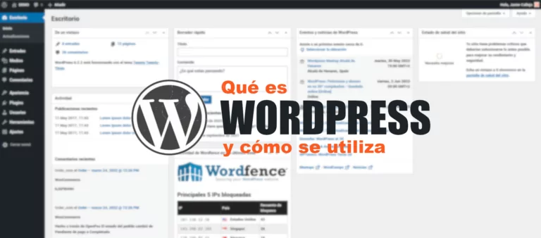 Qué es WordPress y cómo se utiliza