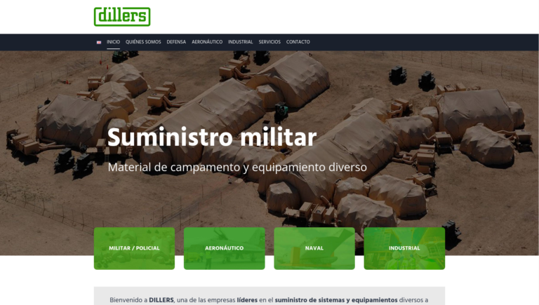 Diseño página web Dillers