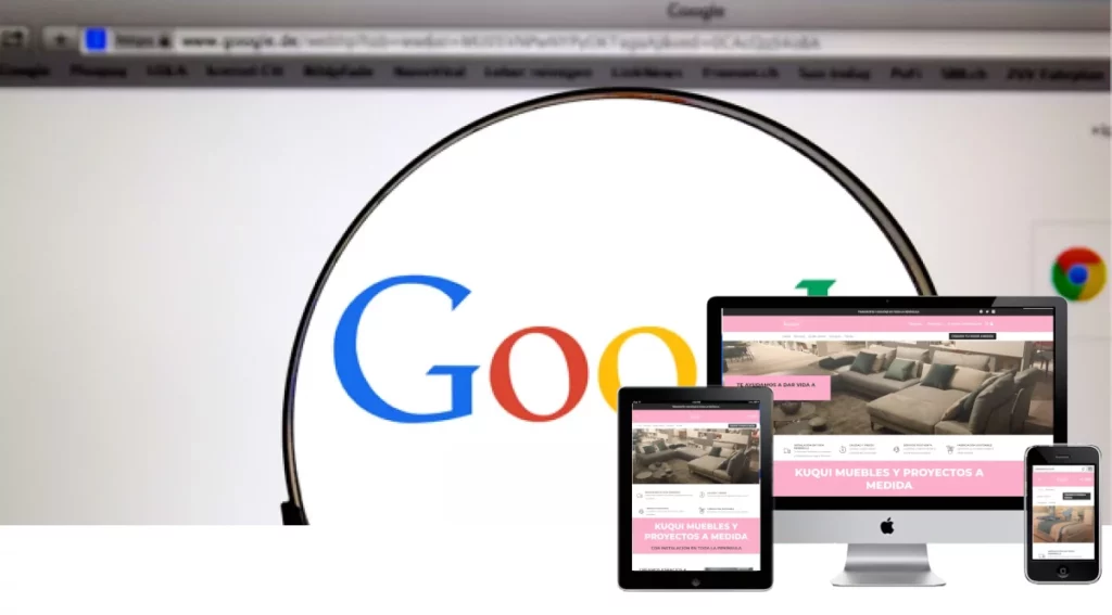 Presupuesto diseño página web con campañas Google Ads