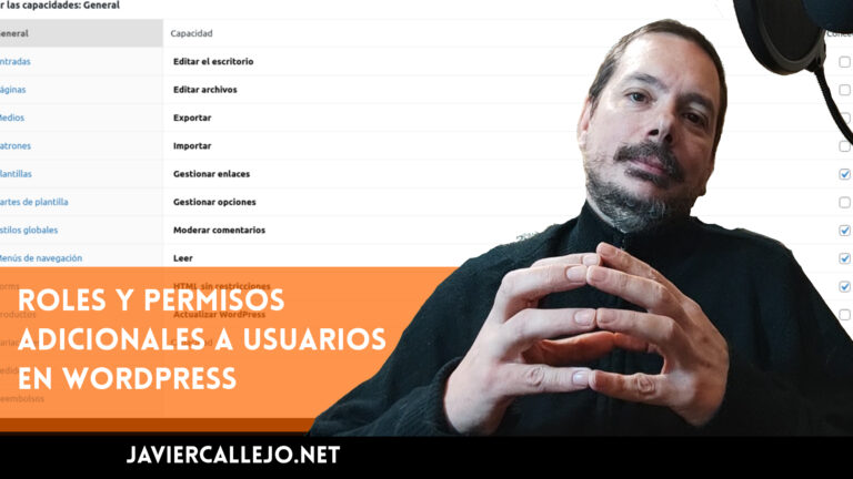 Permisos adicionales a usuarios WordPress