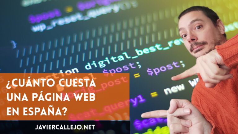 Cuanto cuesta una página web en España